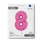 Number 8 Fuxia 26" image