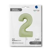 Number 2 Satin Olive Green 26" image