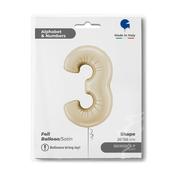 Number 3 Satin Cream 26" image