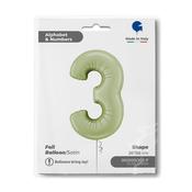 Number 3 Satin Olive Green 26" image