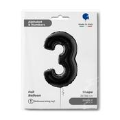 Number 3 Black 26" image