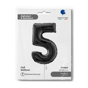 Number 5 Black 26" image