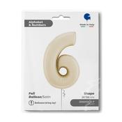 Number 6 Satin Cream 26" image
