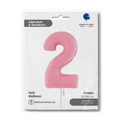 Number 2 Pastel Pink 26" image