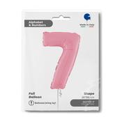 Number 7 Pastel Pink 26" image