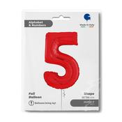 Number 5 Red 26" image