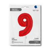 Number 9 Red 26" image