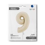 Number 9 Satin Cream 26" image