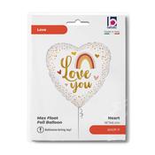 Boho Love You 18" Heart image