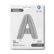 Letter A silver 26" (W)