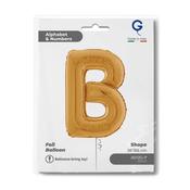Letter B gold 26" (W) image