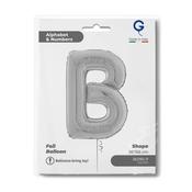 Letter B silver 26" (W) image