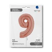 Number 9 Rose Gold 26" image