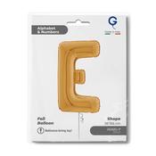 Letter E gold 26" (W) image