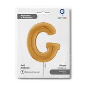 Letter G gold 26" (W) image