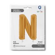 Letter N gold 26" (W) image