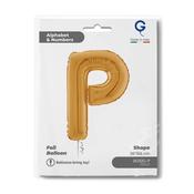 Letter P gold 26" (W)