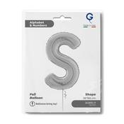 Letter S silver 26" (W) image