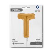 Letter T gold 26" (W)