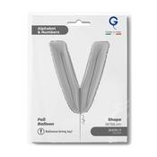 Letter V silver 26" (W) image