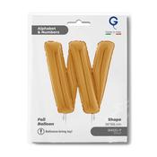 Letter W gold 26" (W)