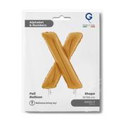 Letter X gold 26" (W)