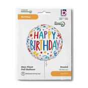 18" M Birthday Playful Streamers image