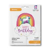 Unicorn Rainbow Birthday image