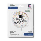 GLITTERING GRAD CONFETTI 18"M image