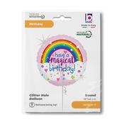 R18 Glitter Magical Rainbow Birthday image