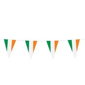 Bunting PE 10m Ireland size flags: 20x30cm