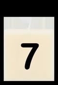 Letter candle - 7 image