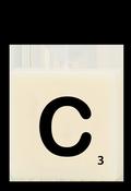Letter candle - C image