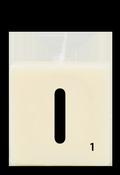 Letter candle - I image