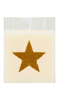 Letter candle - Star (gold) image