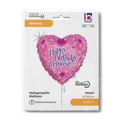 Happy Birthday Princess Tiara Holog. 18" Single Pack image