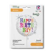 Birthday Greetings 18" Single Pack image