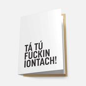 Tá Tú Fuckin Iontach! - Greeting Card image