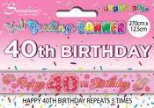 Banners - Age 40 Female
