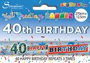 Banners - Age 40 Male