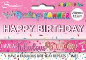 Banners - Happy Birthday Female