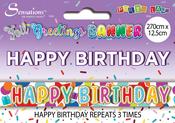 Banners - Happy Birthday Open