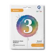 Happy 3 Colourful Rainbow - Single Pack image