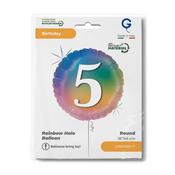 Happy 5 Colourful Rainbow - Single Pack image