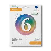 R18 Happy 6 Colourful Rainbow image