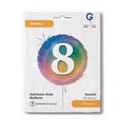 Happy 8 Colourful Rainbow - Single Pack image