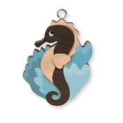 Seahorse Keyring image