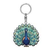 Peacock Keyring image