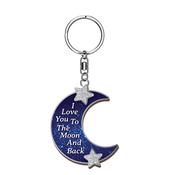 To the Moon and Back Keyring image