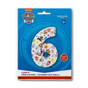 Paw Patrol - Number Six 26inc image
